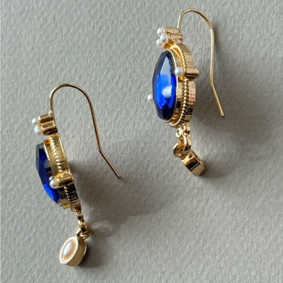 Vintage style drop earrings A1092 - Picture 3 of 4